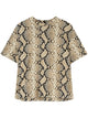 Jil Sander T Shirt With Animal Pattern