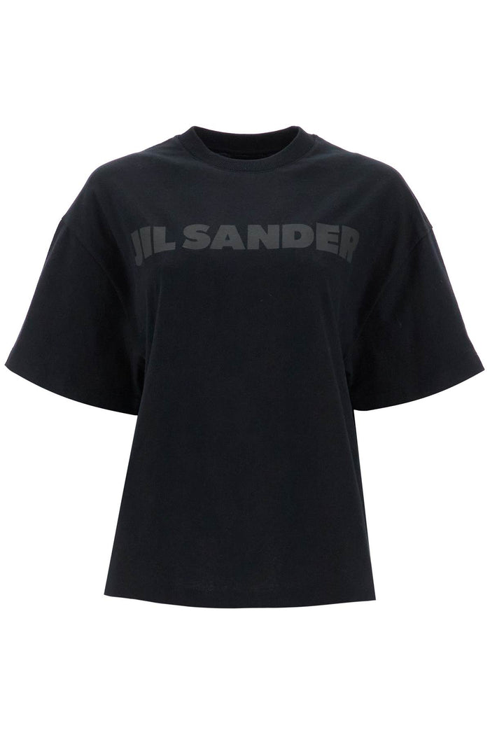 Jil Sander Black Cotton T-Shirt