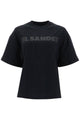 Jil Sander Black Cotton T-Shirt