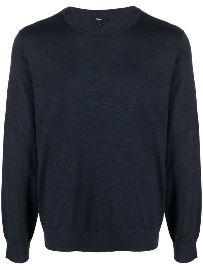 Theory Atlantic Melange Wool Jumper