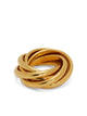 Jil Sander Gold-Tone Multi-Layer Engraved Bijoux