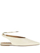 Jil Sander Leather Slingback Ballets