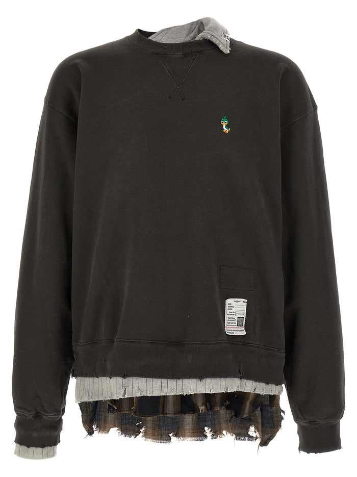 Maison Mihara Yasuhiro Three Layer Sweatshirt