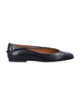 Jil Sander Black Calf Leather Flat Shoes