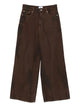 Ganni Brown Organic Cotton Jeans