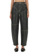 Ganni Black Organic Cotton Jeans
