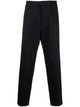 Jil Sander Straight Leg Cotton Trousers
