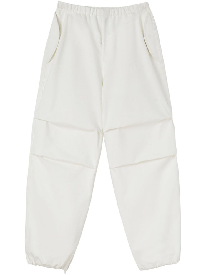 Jil Sander Tapered Cotton Trousers