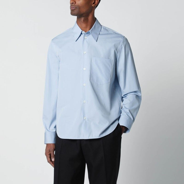 Jil Sander Light Blue Cotton Shirt