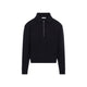 Jil Sander Ink Half Zip Sweatshirt