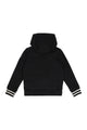 Moncler Kids Jacket In Fleece With Padded Panel