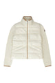 Moncler Kids Cardigan With Padded Front Panel
