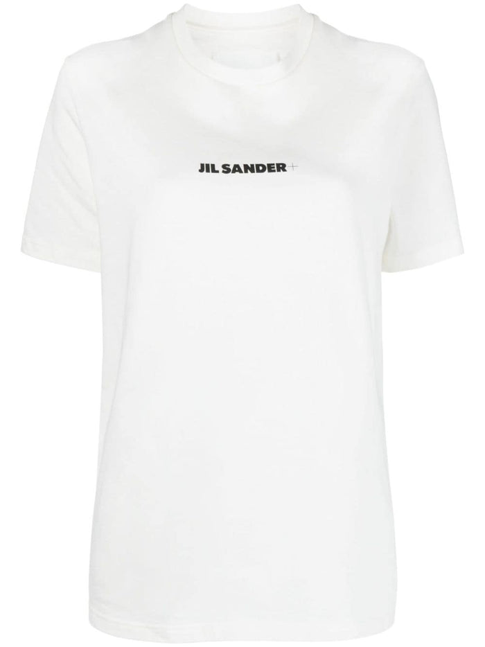 Jil Sander White Cotton T-Shirts