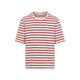Jil Sander Salty Red Cotton T-Shirt