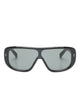 Jacquemus Black Acetate Sunglasses