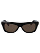 Jacquemus Black/ Silver/ Grey Acetate Sunglasses