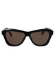 Jacquemus Black/ Silver/ Grey Acetate Sunglasses