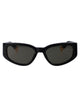 Jacquemus Black Acetate Sunglasses