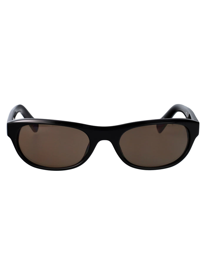 Jacquemus Black/ Silver/ Grey Acetate Sunglasses