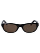 Jacquemus Black/ Silver/ Grey Acetate Sunglasses