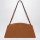 Noesi Jade Siena Brown Bag In Smooth Leather