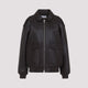 The Frankie Shop Brown Viper Leather Jacket