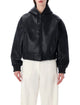 The Frankie Shop The Frankie Shop Jackson Faux Leather Bomber