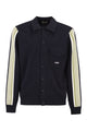 Autry Knitted Jacket With Buttons And Side Stripes