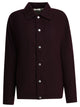 Autry Bordeaux Wool Blend Jacket