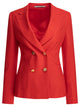 Tagliatore Red Lyocell Jacket