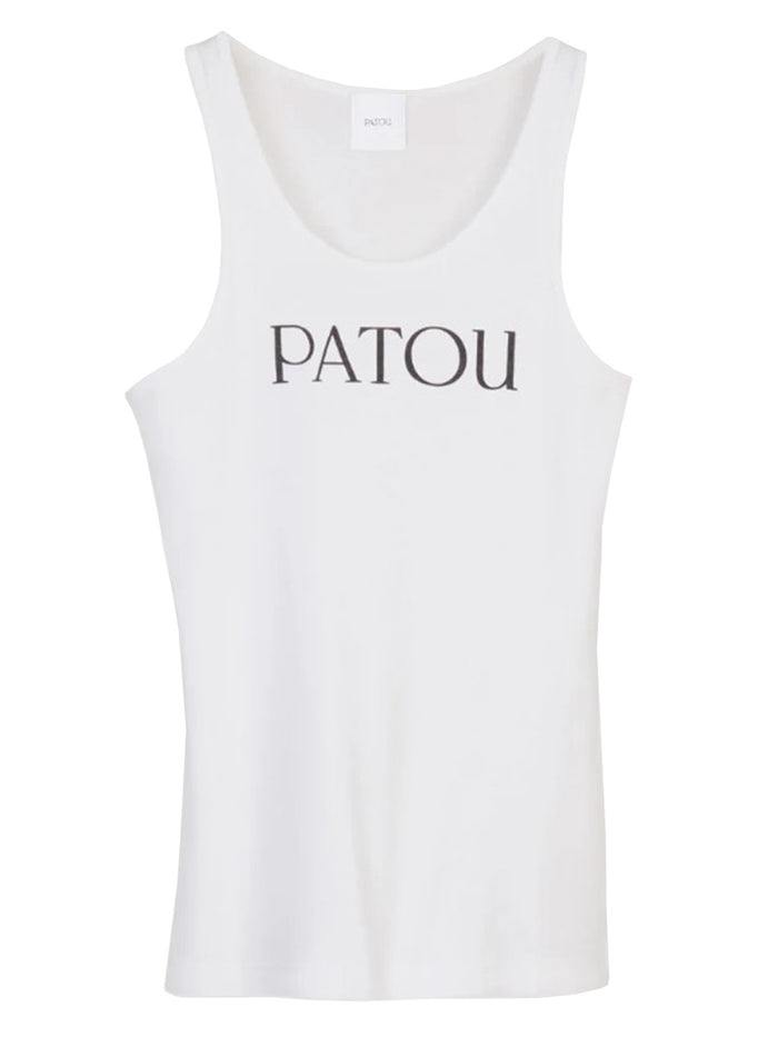 Patou Logo Print Tank Top