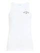 Patou Embroidered Cotton Tank Top