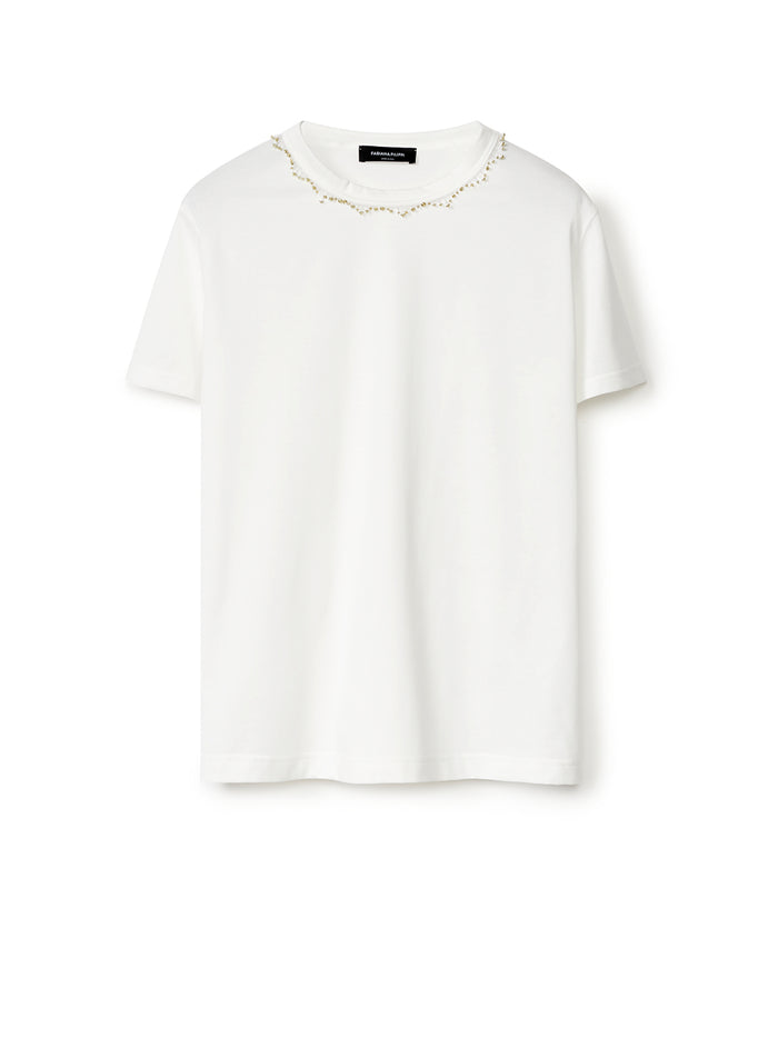 Fabiana Filippi T-Shirt With Glitter
