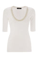 Fabiana Filippi Ribbed Jersey T-Shirt