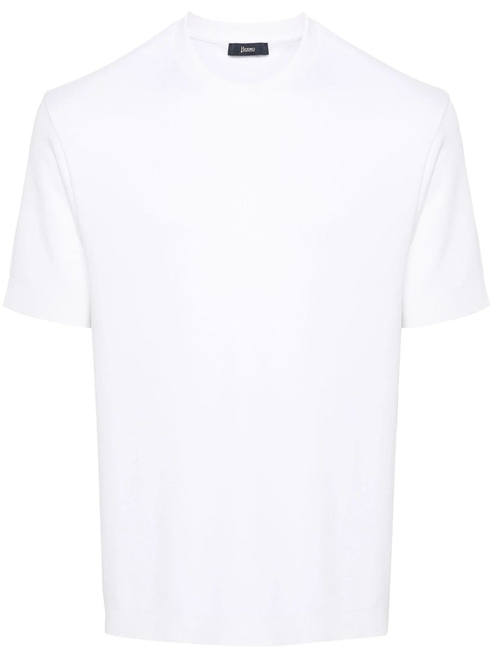 Herno Bianco Cotton T-Shirt