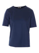 Herno Blue Polyester Cotton T-Shirt