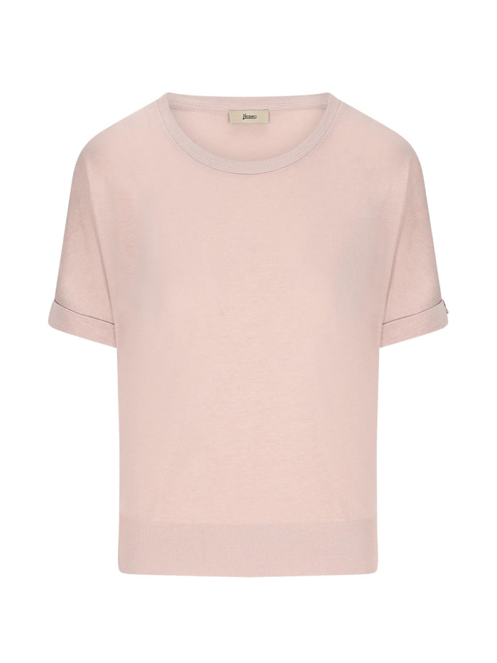 Herno Lyocell Cotton Polyester T-Shirt