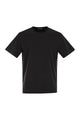 Herno Resort T-Shirt In Cotton And Light Stretch Nylon
