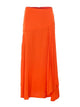 Essentiel Antwerp Fire Glow Orange Jiselle Midi Skirt