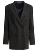 Tagliatore Grey Viscose Wool Polyester Elastan Jacket