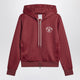 Adidas By Wales Bonner Bordeaux Hooded Sweatshirt In Cotton Blend