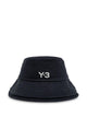Y-3 Bucket Hat With Logo Print