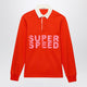 Jw Anderson Bright Red Super Speed Polo Shirt