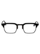 Movitra Black Rose Gold With Demo Lenses Acetate Sunglasses