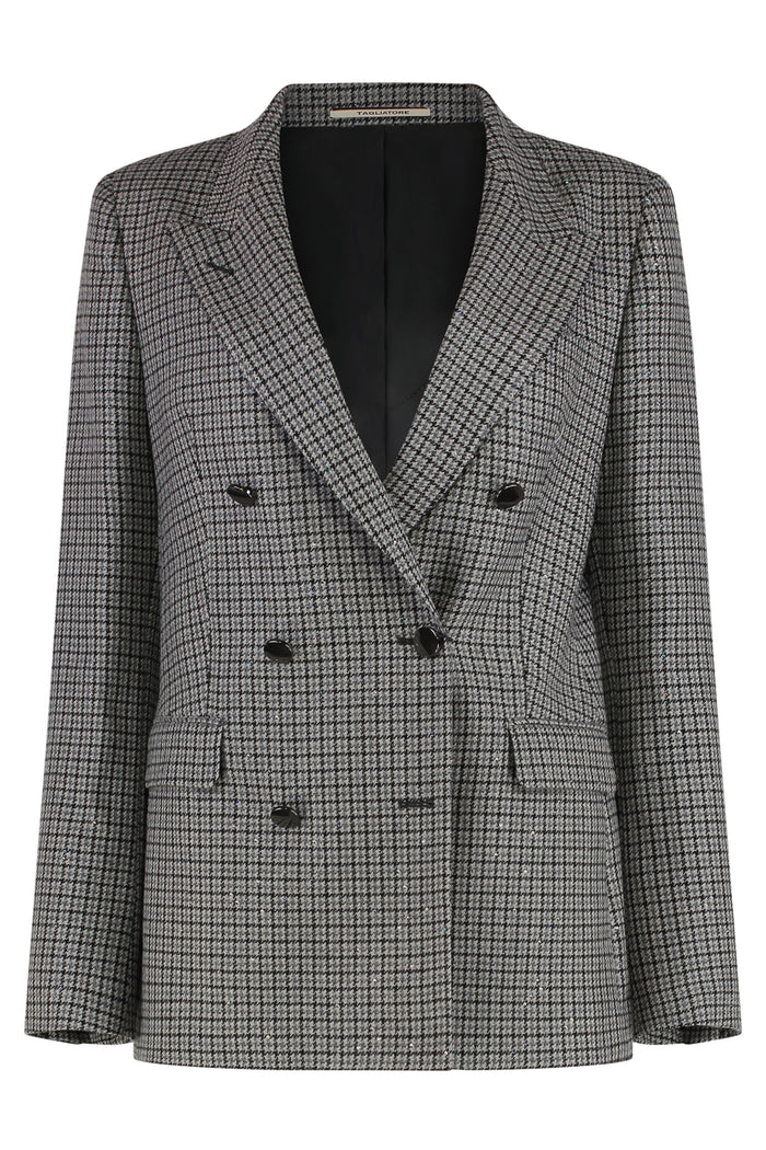 0205 Tagliatore Double-Breasted Wool Jacket