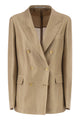 Tagliatore Double-Breasted Textured Cotton Blazer