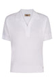 Herno Polo Mc White Dot Gold Logo
