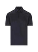 Herno Blue Cotton Polyester Short Polo