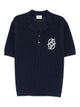 Drôle De Monsieur "Maille Monogramme" Polo Shirt