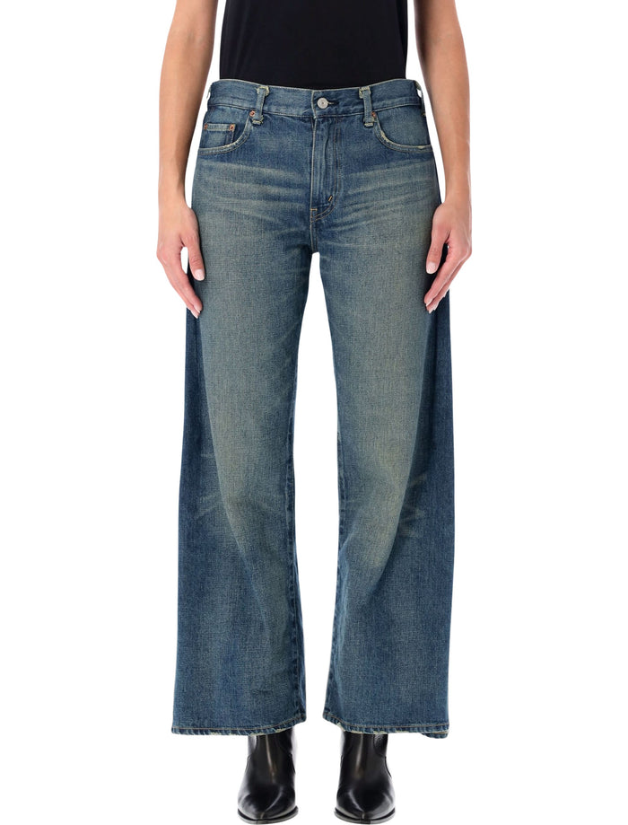 Junya Watanabe Junya Watanabe Levi’s Cotton Denim Wide-Leg Jeans